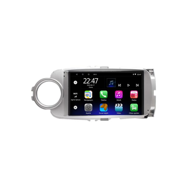 Toyota Yaris (2012-2020) Android 14 Carplay Navigasyon Multimedya - 2GB Ram 32GB HDD - CLLG735