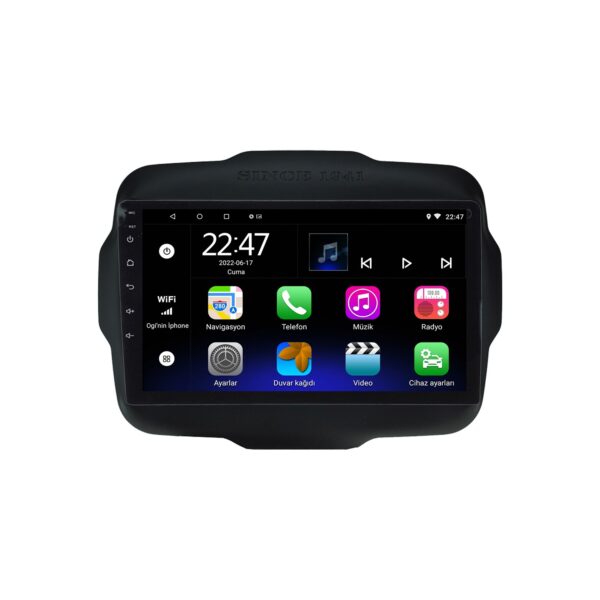 Jeep Renegade (2016-2020) Android 14 Carplay Navigasyon Multimedya - 2GB Ram 32GB HDD - CLLG905