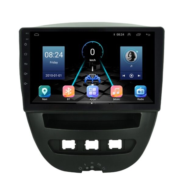 Peugeot 107 (2005-2014) Android 14 Carplay Navigasyon Multimedya - 8GB Ram 128GB HDD - CLLG907
