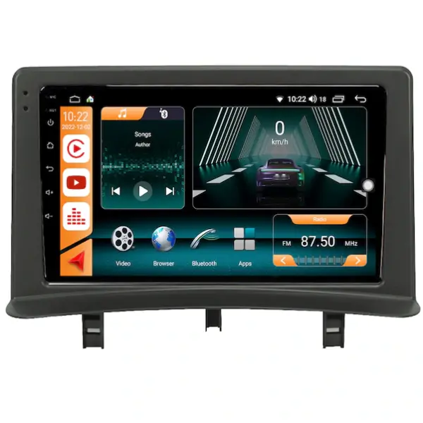 Renault Clio 3 Android 14 Carplay Navigasyon Multimedya - 2GB Ram 32GB HDD - CLLG834