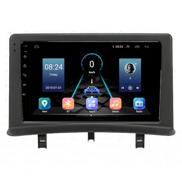 Renault Clio 3 Android 14 Carplay Navigasyon Multimedya - 4GB Ram 64GB HDD - CLLG835