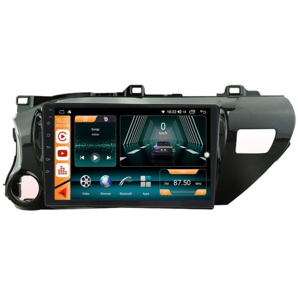 Toyota Hilux (2015-2024) Android 14 Carplay Navigasyon Multimedya - 2GB Ram 32GB HDD - CLLG784
