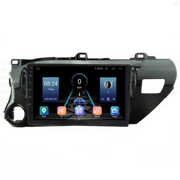 Toyota Hilux (2015-2024) Android 14 Carplay Navigasyon Multimedya - 4GB Ram 64GB HDD - CLLG789