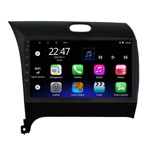 Kia Cerato (2016-2018) Android 14 Carplay Navigasyon Multimedya - 2GB Ram 32GB HDD - CLLG1531