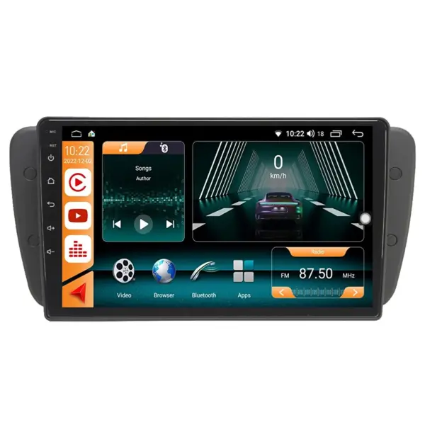 Seat İbiza (2009-2015) Android 14 Carplay Navigasyon Multimedya - 2GB Ram 32GB HDD - CLLG1066