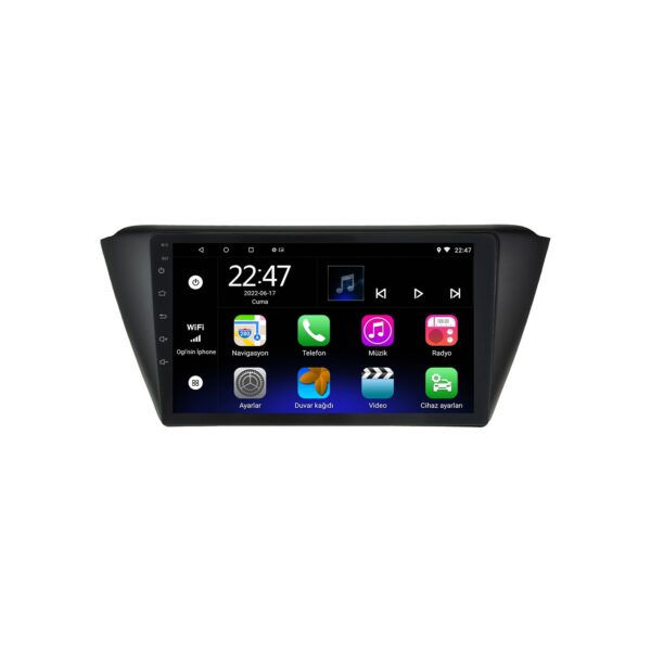 Skoda Fabia (2015-2019) Android 14 Carplay Navigasyon Multimedya - 2GB Ram 32GB HDD - CLLG1313