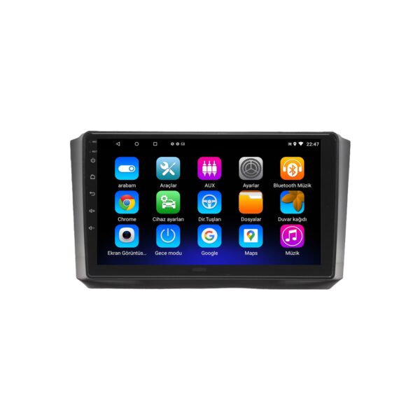 SsangYong Rexton (2006-2012) Android 14 Carplay Navigasyon Multimedya - 2GB Ram 32GB HDD - CLLG1235