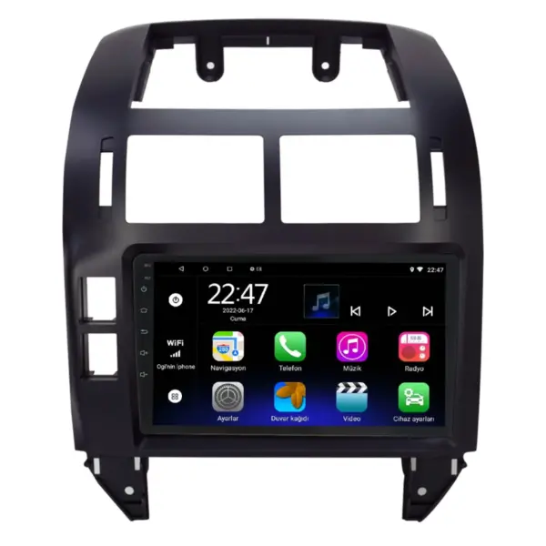 Volkswagen Polo (2001-2008) Android 14 Carplay Navigasyon Multimedya - 2GB Ram 32GB HDD - CLLG1262