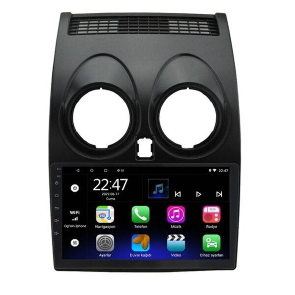 Nissan Qashqai (2008-2014)  Android 14 Carplay Navigasyon Multimedya - 2GB Ram 32GB HDD - CLLG1792
