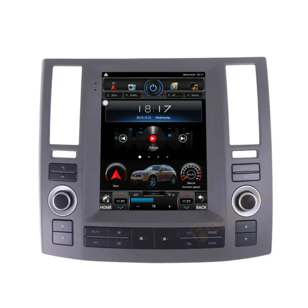 İnfiniti FX35 (2003-2009) Android 14 Carplay Navigasyon Tesla Ekran Multimedya - 2GB Ram 32GB HDD - CLLG2088