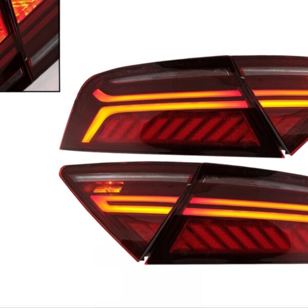 Audi A7 (2009-2014) Uyumlu 2017+ Facelift Led Stop