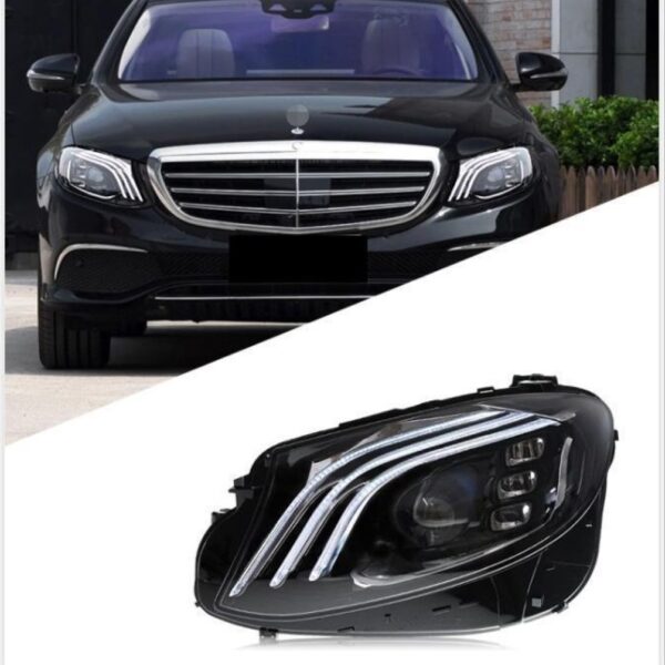 Mercedes W213 E Serisi (2016+) Uyumlu Maybach Görünüm Led Far