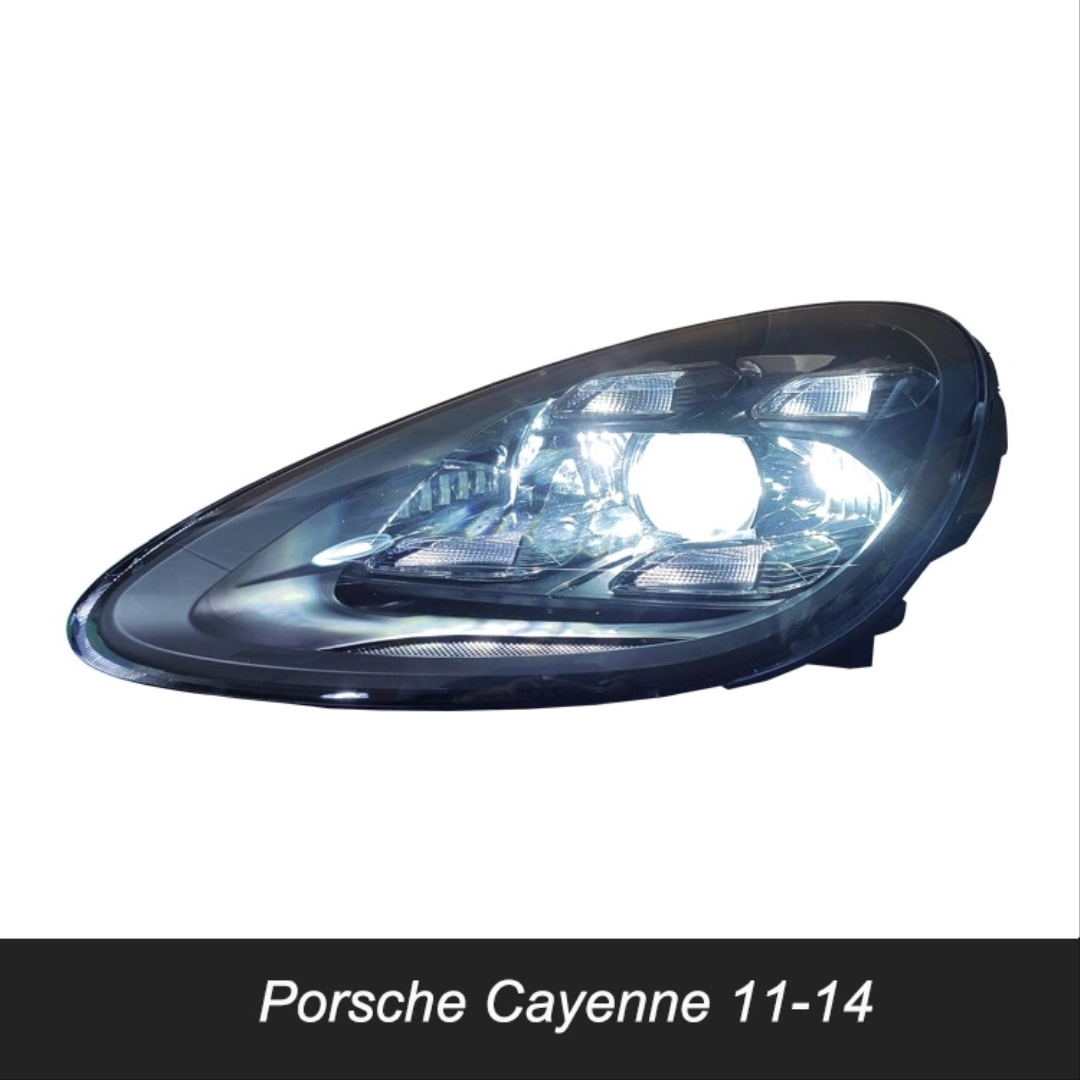 Porsche Cayenne (2011-2014) Uyumlu 2018+ Görünüm PDLS Led Far