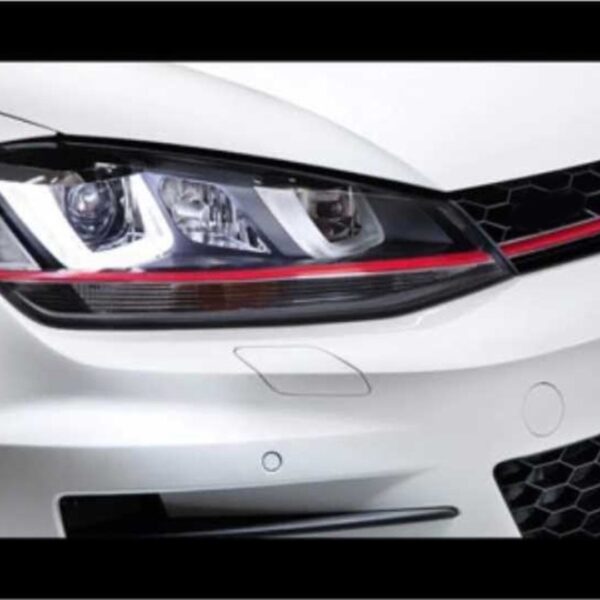 Volkswagen Golf 7 MK 7 (2012-2018) Uyumlu GTI Kırmızı U Led Far