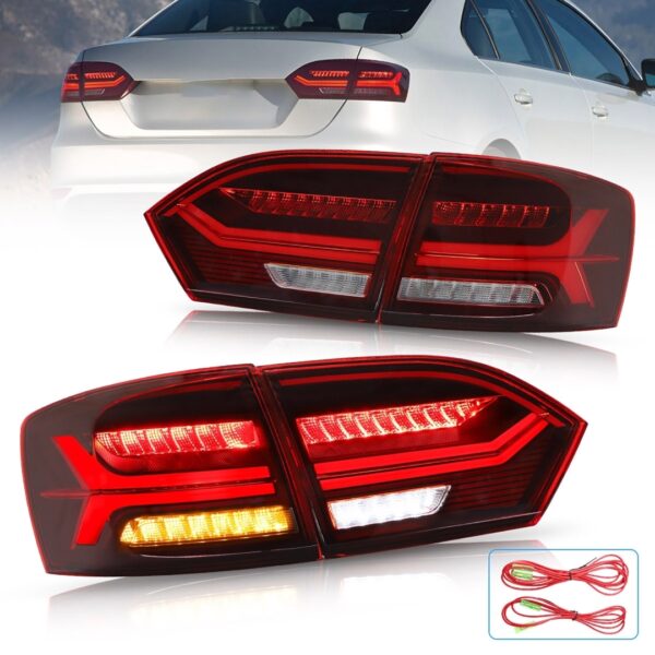 Volkswagen Jetta (2012-2018) Uyumlu Audi Stil Led Stop