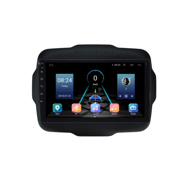 Jeep Renegade (2016-2020) Android 14 Carplay Navigasyon Multimedya - 8GB Ram 128GB HDD - CLLG902