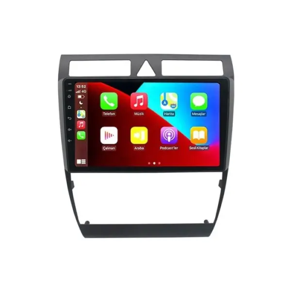 Audi A6 1997-2003 Android 14 Carplay Navigasyon Multimedya - 4GB Ram 64GB HDD - CLLG16