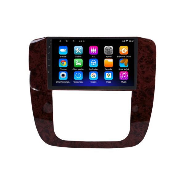 Chevrolet Tahoe (2006-2014) Android 14 Carplay Navigasyon Multimedya -8GB Ram 128GB HDD - CLLG2391