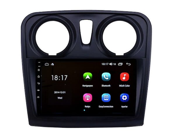 Dacia Lodgy (2014-2018) Android 14 Carplay Navigasyon Multimedya - 4GB Ram 64GB HDD - CLLG184