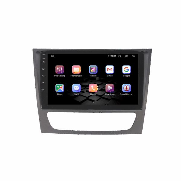 Mercedes E Class W211 E200-E220-E250 (2003-2009) Android 14 Carplay Navigasyon Multimedya - 4GB Ram 64GB HDD - CLLG550