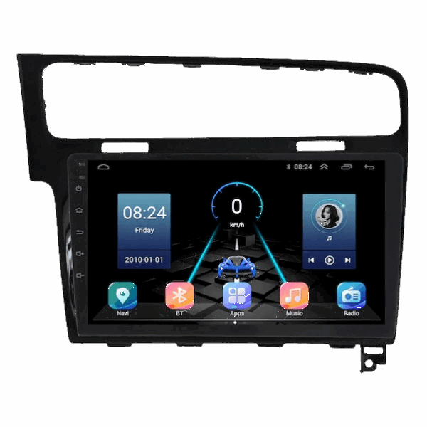 Volkswagen Golf 7 Android 14 Carplay Navigasyon Multimedya - 4GB Ram 64GB HDD - CLLG512
