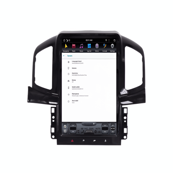 13.6 inç  TESLA EKRAN 4/64 CHEVROLET CAPTİVA 2013-2017  GPS  CARPLAY ANDROİD