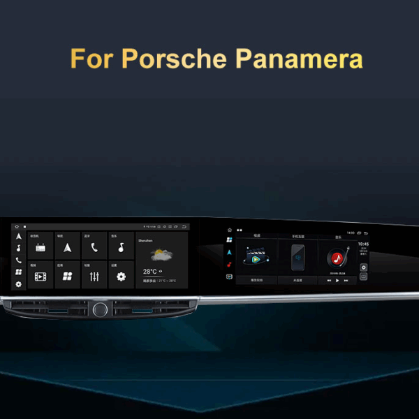 Porsche Panamera (2010-2017) pcm 3.1 8GB Ram 128GB HDD  Dual Screen Android Carplay Multimedya-NAV223