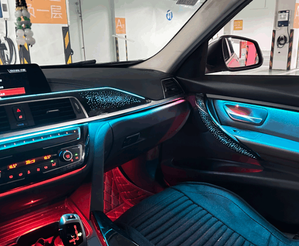BMW 3 Serisi F30 (2013-2019) Araç İçi Ambiyans Aydınlatma Seti 64 Renk