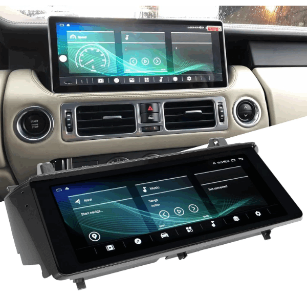RangeRover V8 (2007-2012) 4GB Ram 6GB HDD 10.25 inc Android Carplay Navigasyon Multimedya-NAV4431