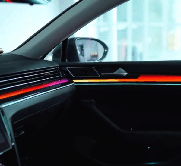 Vw B8 (2017-2023) Araç İçi Trimli Ambiyans Aydınlatma Seti 64 Renk