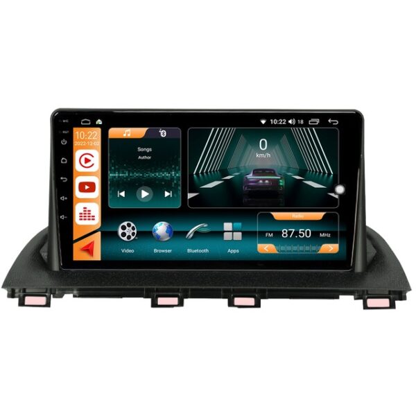 Mazda Axela  Android 14 Carplay Navigasyon Multimedya - 8GB Ram 128GB HDD - CLLG1835