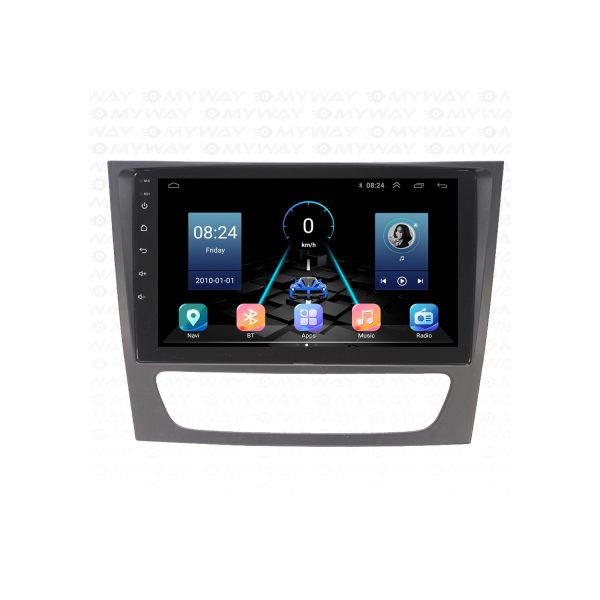 Mercedes E Class W211 E200-E220-E250 (2003-2009) Android 14 Carplay Navigasyon Multimedya - 8GB Ram 128GB HDD - CLLG558