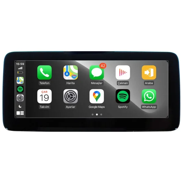 Mercedes Glk (2013-2015) Android 14 Carplay Navigasyon Multimedya - 4GB Ram 64GB HDD - CLLG1315