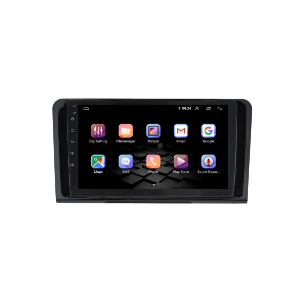 Mercedes ML (2005-2012) Android 14 Carplay Navigasyon Multimedya - 8GB Ram 128GB HDD - CLLG633