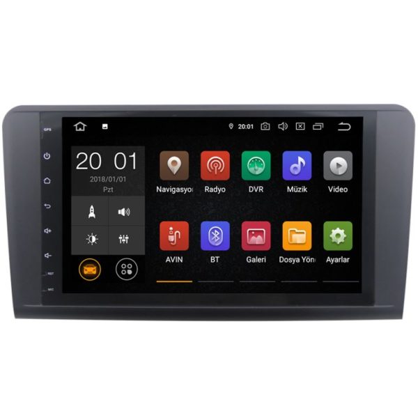 Mercedes ML Android 14 Carplay Navigasyon Multimedya - 4GB Ram 64GB HDD - CLLG641