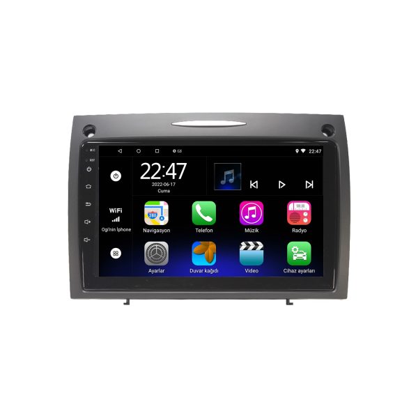 Mercedes Slk (2004-2011) Android 14 Carplay Navigasyon Multimedya - 2GB Ram 32GB HDD - CLLG674