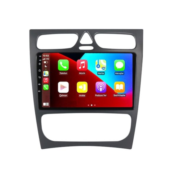 Mercedes Viano (2006-2014) 9inç Android 14 Carplay Navigasyon Multimedya - 8GB Ram 128GB HDD - CLLG24030