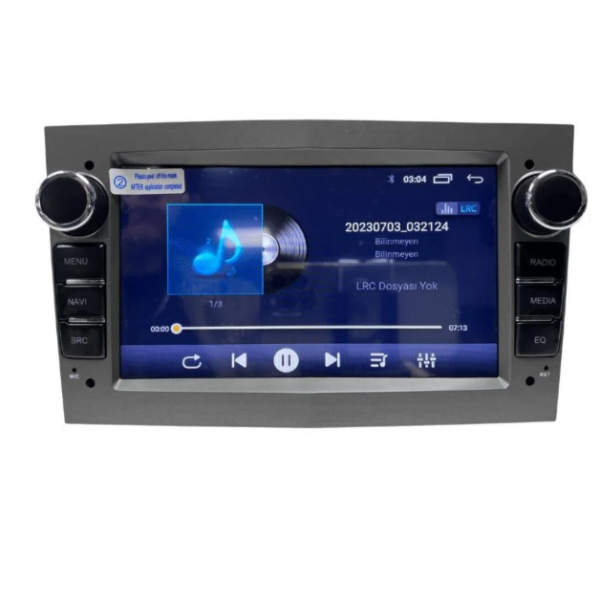 Opel Antara (2004-2012) Android 14 Carplay Navigasyon Multimedya - 4GB Ram 64GB HDD-GRİ- CLLG24067