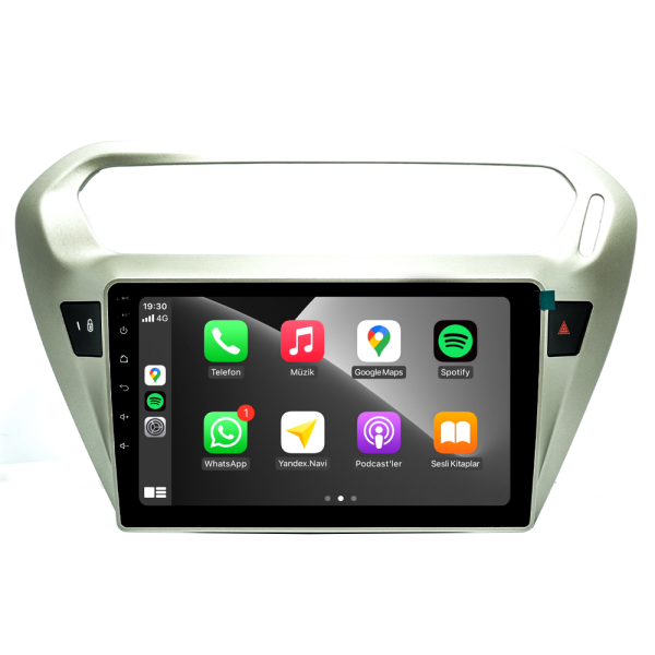 Peugeot 301 (2014-2016) Android 14 Carplay Navigasyon Multimedya - 4GB Ram 64GB HDD - CLLG2292