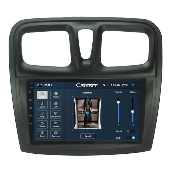 Renault Symbol (2013-2020) Android 14 Carplay Navigasyon Multimedya - 2GB Ram 32GB HDD - CLLG869