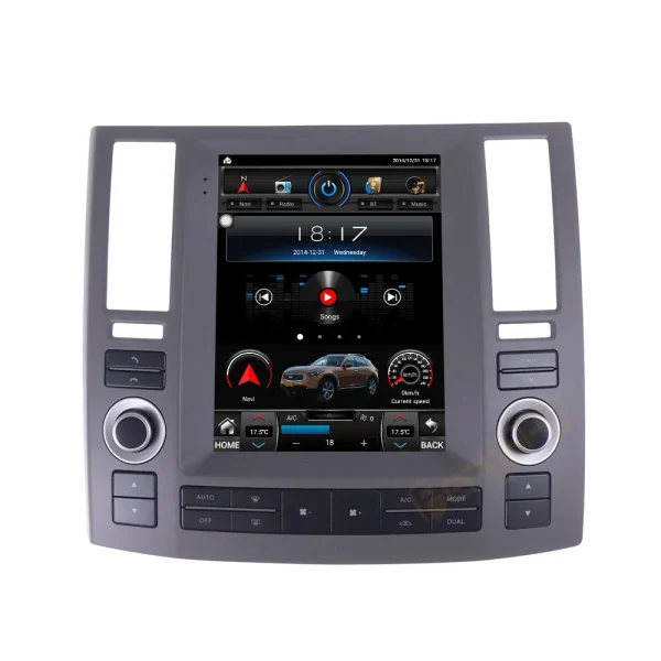 İnfiniti FX35 (2003-2009) Android 14 Carplay Navigasyon Tesla Ekran Multimedya - 8GB Ram 128GB HDD - CLLG2096