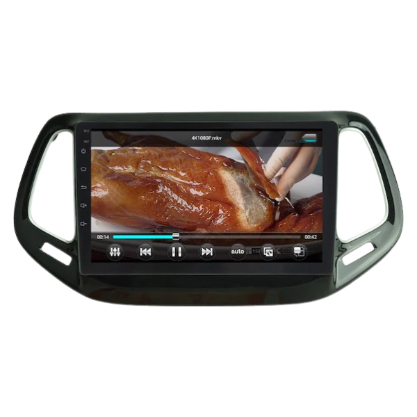 Jeep Compass (2017-2020) 10'İnç Android 14 Carplay Navigasyon Multimedya - 8GB Ram 128GB HDD - CLLG1055