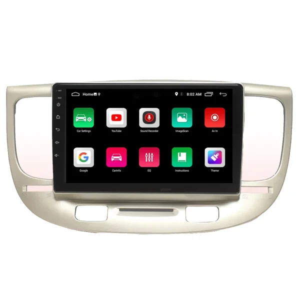 Kia Rio (2006-2011)  Android 14 Carplay Navigasyon Multimedya - 4GB Ram 64GB HDD - CLLG1503