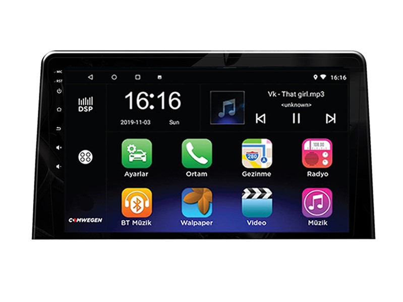 Peugeot Rifter (2019-2021) Android 14 Carplay Navigasyon Multimedya - 4GB Ram 64GB HDD - CLLG2254