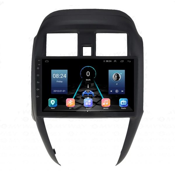 Nissan Micra (2014-2018) 9''İnç Android 14 Carplay Navigasyon Multimedya - 8GB Ram 128GB HDD - CLLG1798