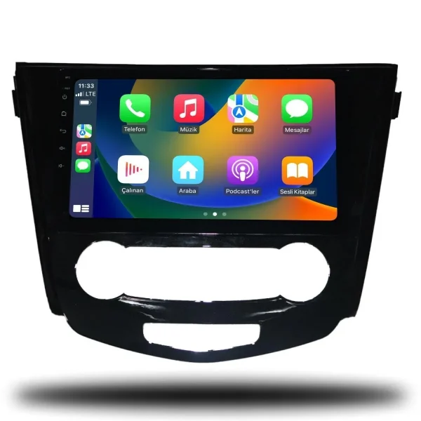 Nissan Qashqai (2014-2021) 10''İnç Android 14 Carplay Navigasyon Ekran Multimedya - 2GB Ram 32GB HDD - CLLG2246