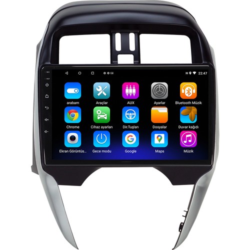 Nissan Versa (2015-2019)  Android 14 Carplay Navigasyon Multimedya - 8GB Ram 128GB HDD - CLLG25163