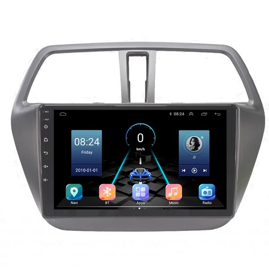 Suzuki S-Cross (2013-2020)  Android 14 Carplay Navigasyon Multimedya - 4GB Ram 64GB HDD - CLLG1943