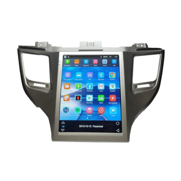 Hyundai Tucson (2015-2018) Android 14 Car Play Navigasyon Tesla Ekran Multimedya 4GB Ram 64GB HDD- CLL25134