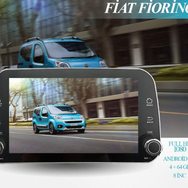 Fiat Fiorino Android 13 Carplay Navigasyon Multimedya - 4GB Ram 64GB HDD - CLLG2236